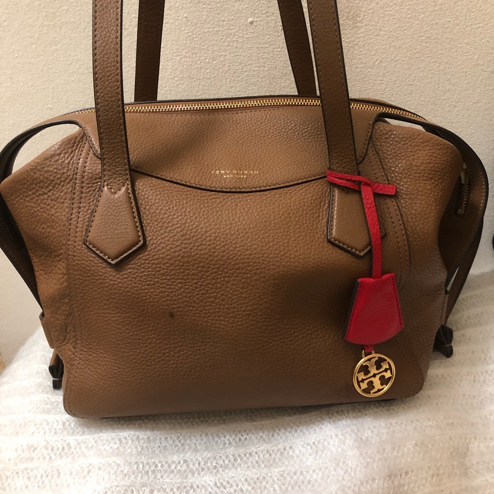 Tory burch perry satchel large